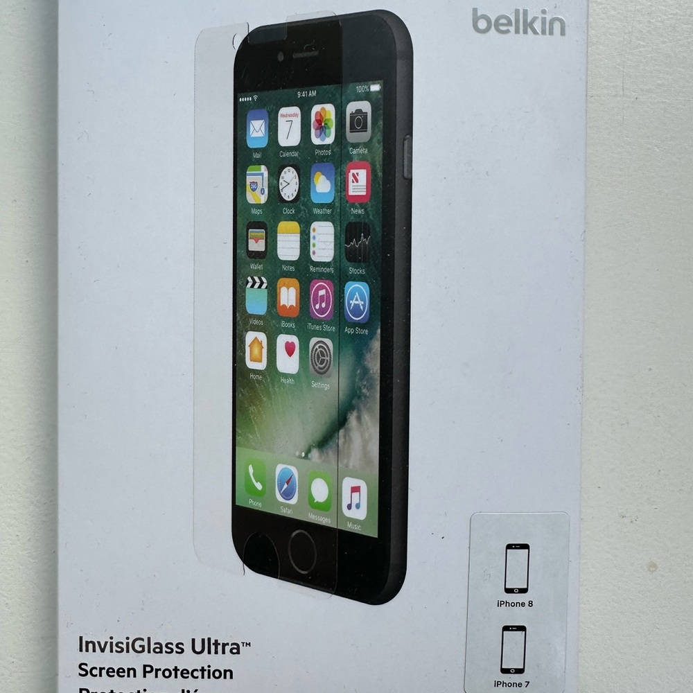 Belkin InvisiGlass Ultra Screen Protector for iPhone 7 or 8